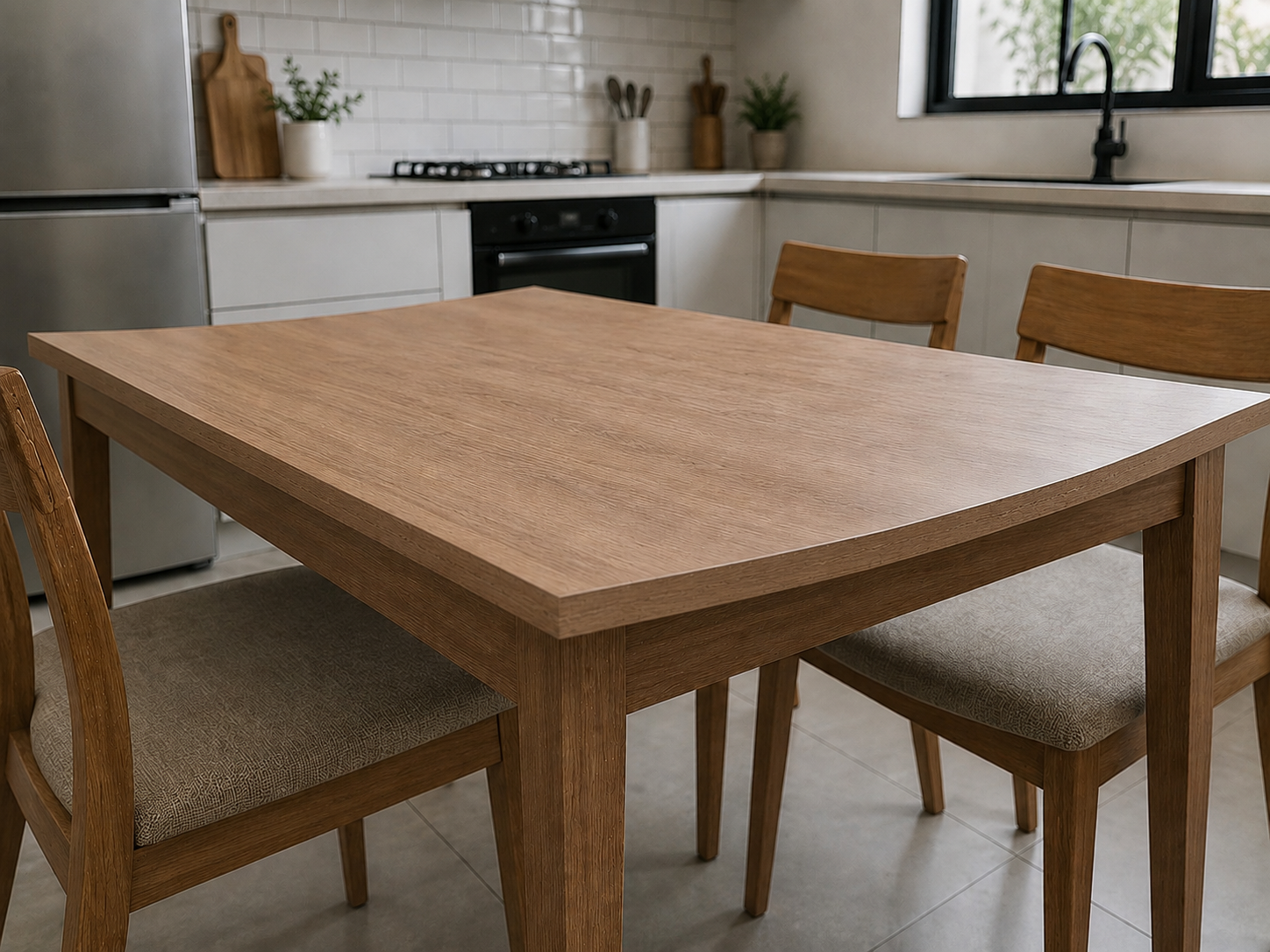 Furnitur Blockboard Melengkung
